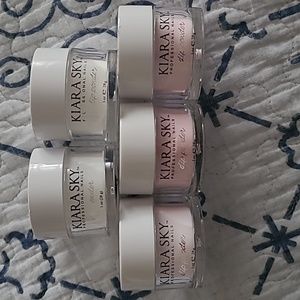 Bundle Kiara Sky Dip Powder Pinks, white & natural